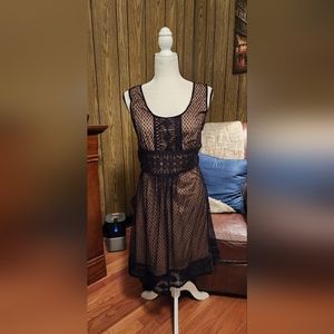 Studio M Black Lace Dress